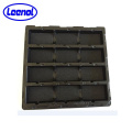 Custom Made Black Plastic ESD Blister Packaging Tray